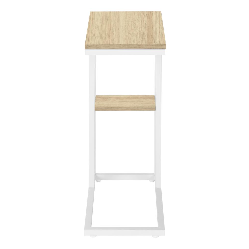 Accent Table, C-shaped, End, Side, Snack, Living Room, Bedroom