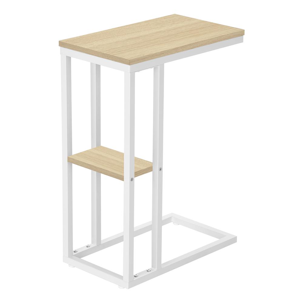 Accent Table, C-shaped, End, Side, Snack, Living Room, Bedroom