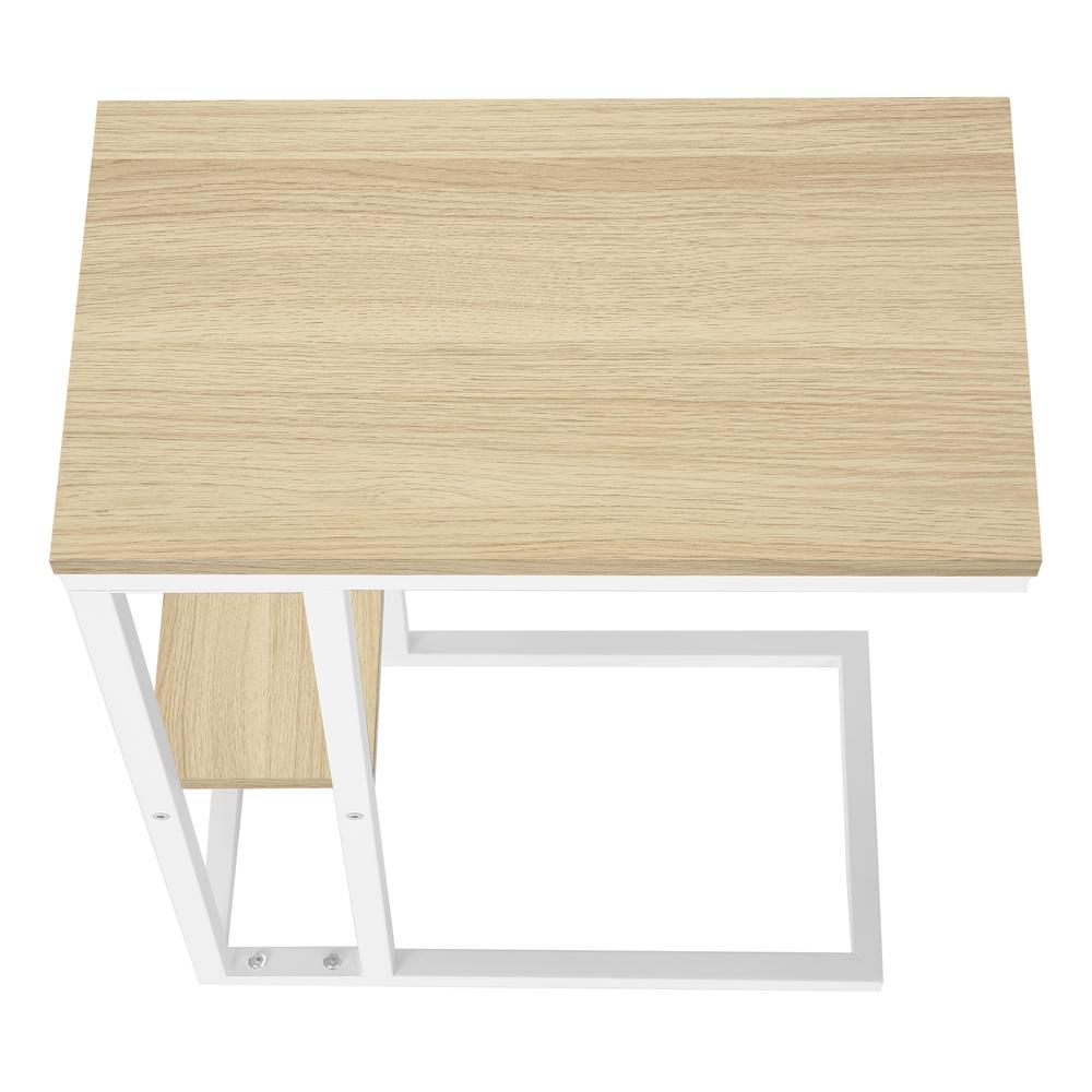 Accent Table, C-shaped, End, Side, Snack, Living Room, Bedroom