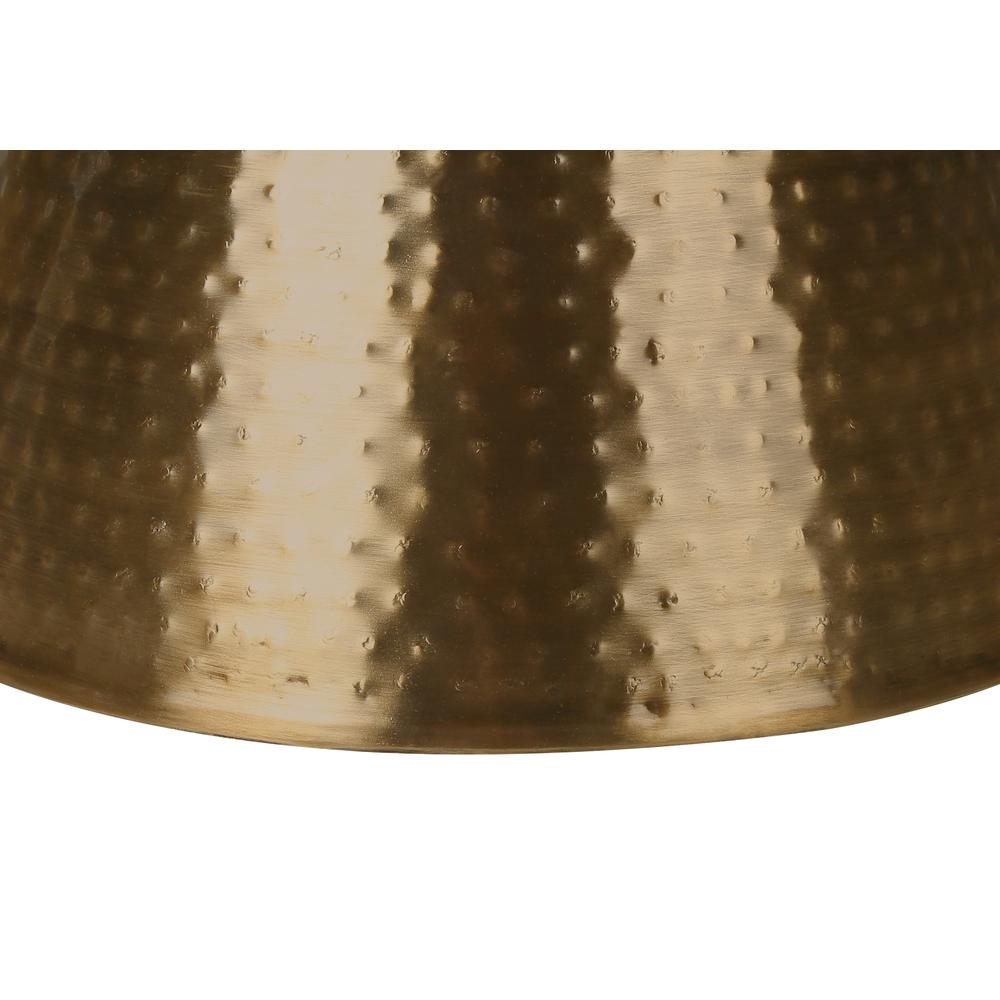 Accent Table, Drum, Side, End, Nightstand, Lamp, Living Room, Bedroom, Copper