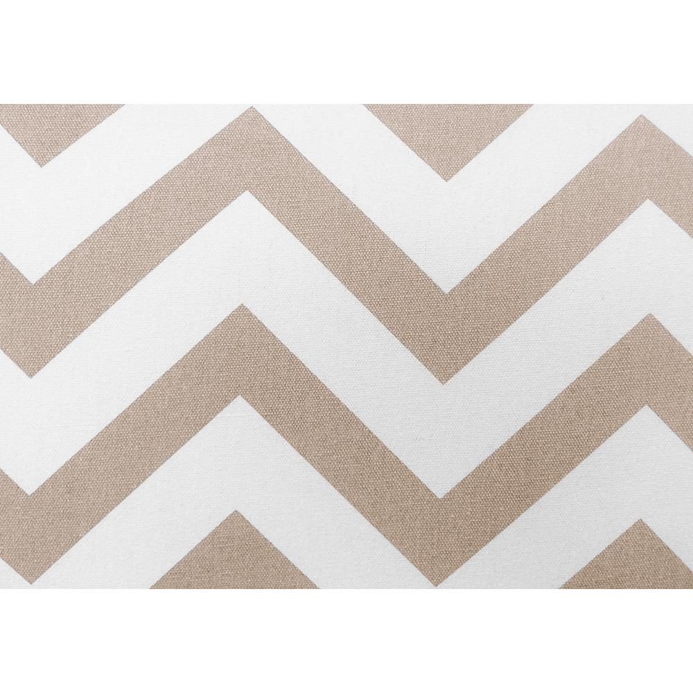 Accent Chair, Armless, Fabric, Living Room, Bedroom, Brown Fabric, Chrome