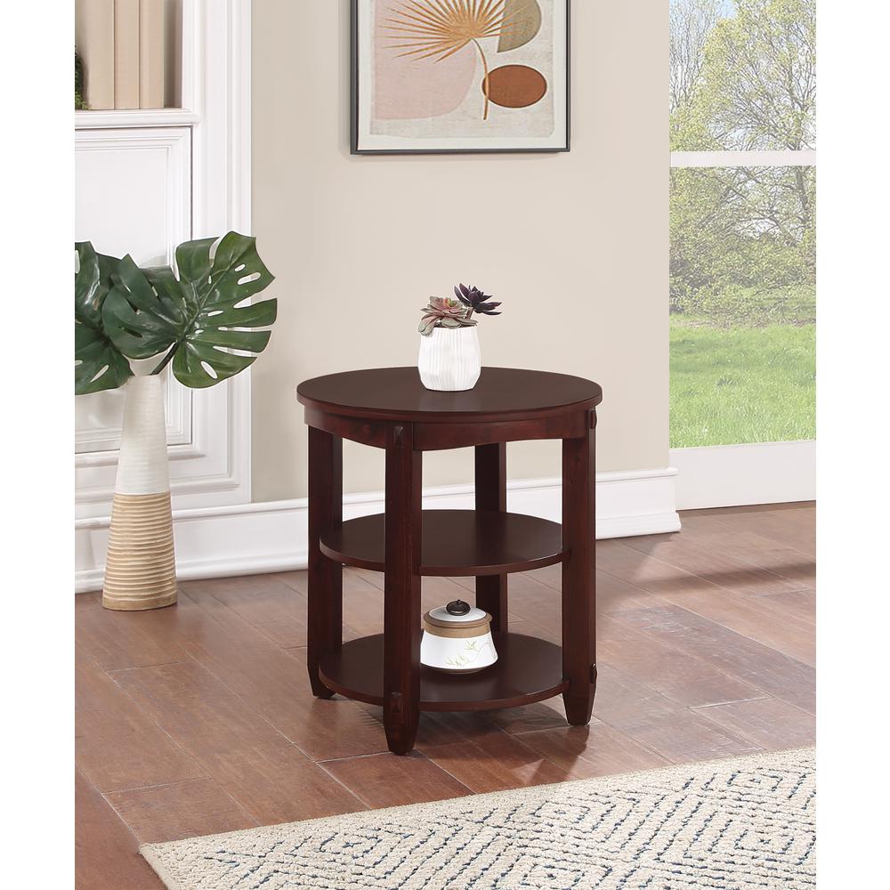 Lane End Table, Espresso
