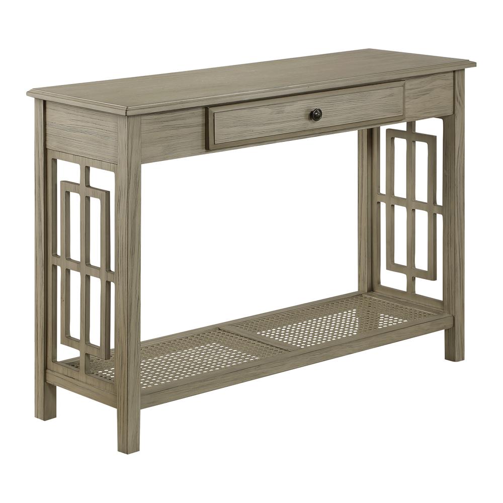 Cambridge Foyer Table, Bone Finish