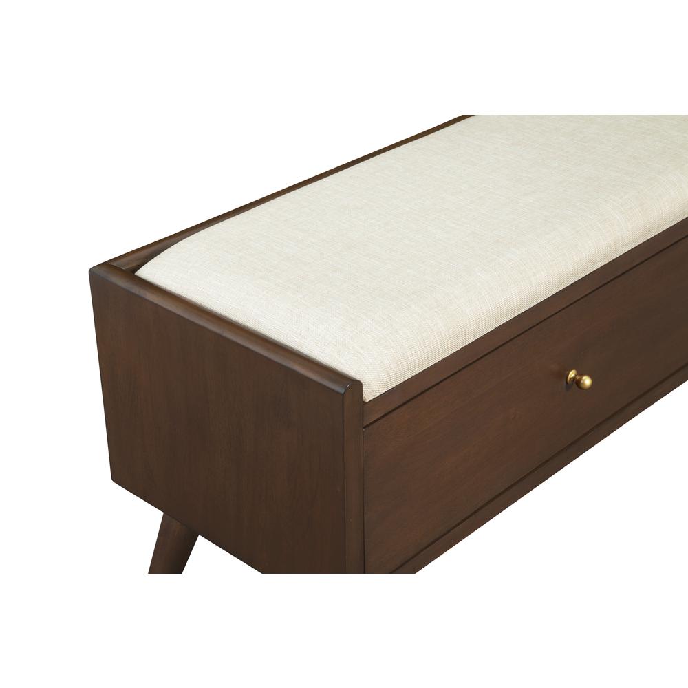 Flynn Bench, Walnut
