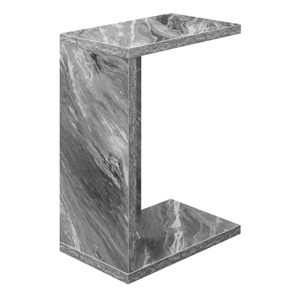 Northfield Admiral C End Table -Gray Faux Marble
