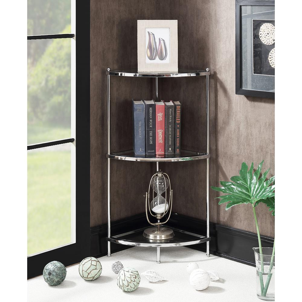 Royal Crest 3 Tier Corner Shelf