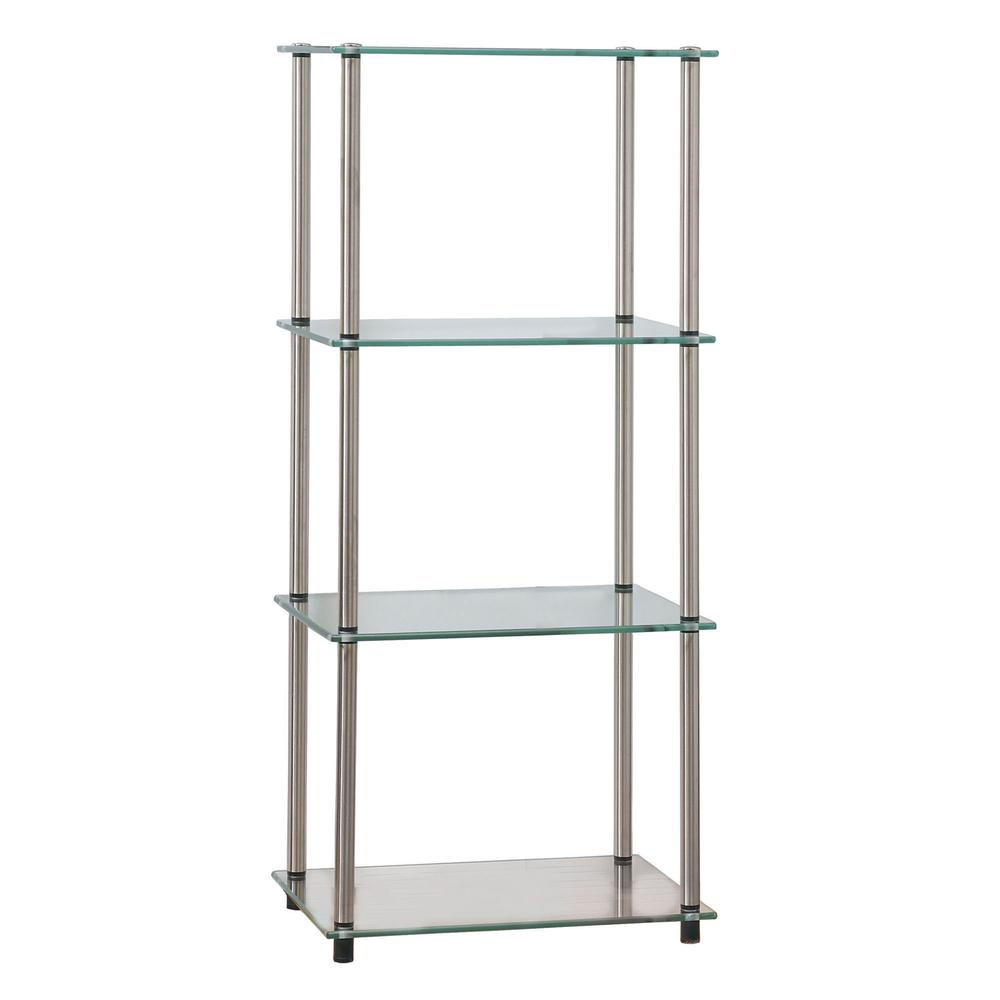 Designs2Go Classic Glass 4 Tier Tower