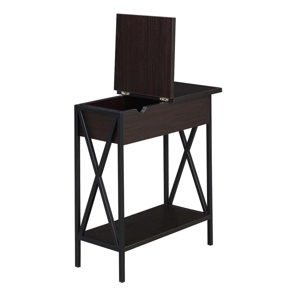Tucson Flip Top End Table with Charging Station