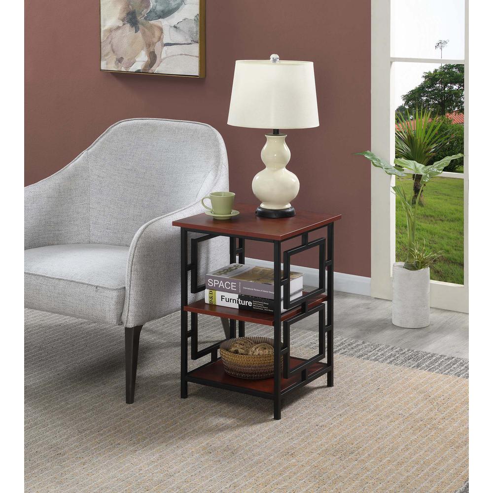 Town Square Metal Frame End Table