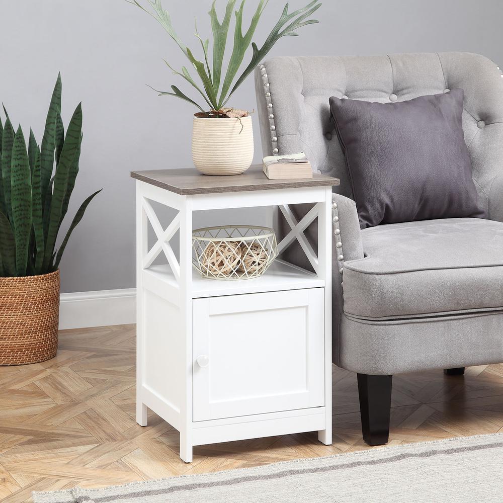 Oxford End Table with Cabinet
