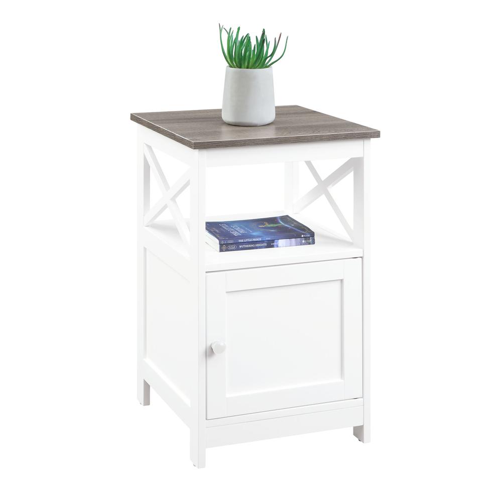 Oxford End Table with Cabinet