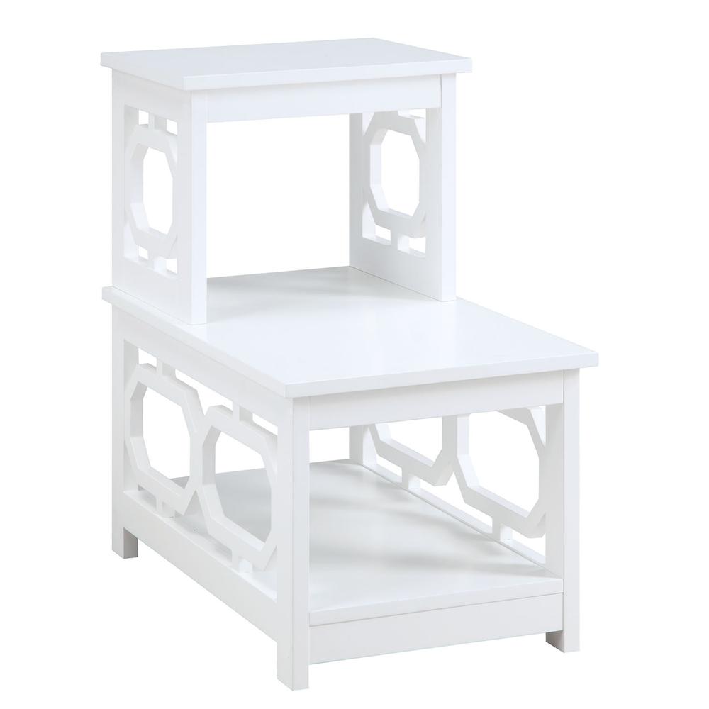 Omega 2 Step Chairside End Table*