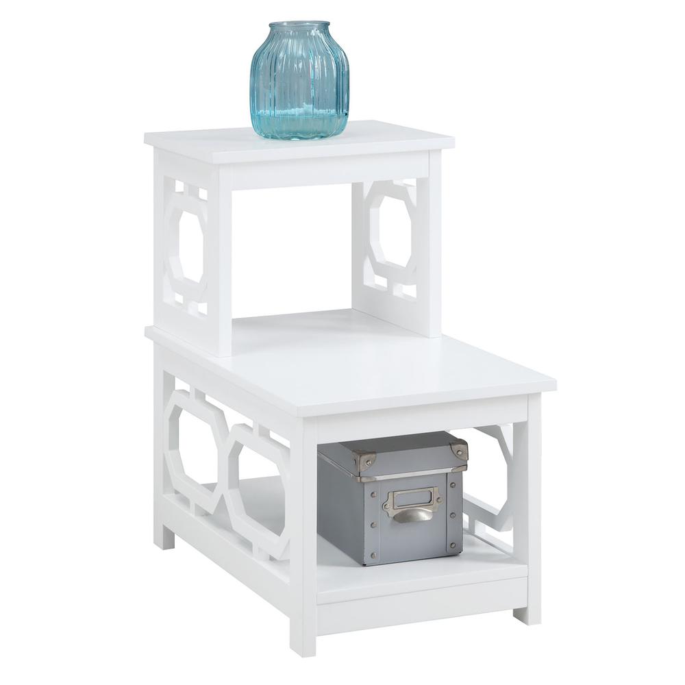 Omega 2 Step Chairside End Table*