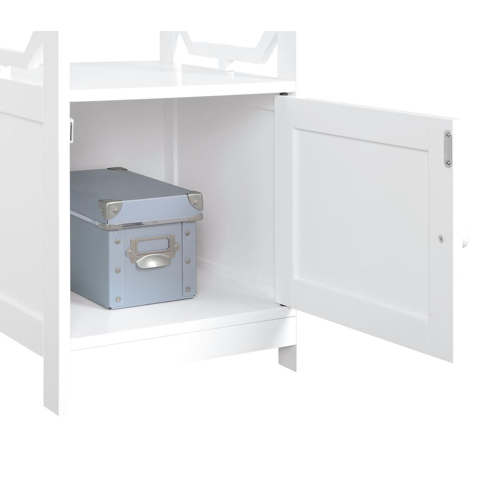 Omega End Table with Cabinet*