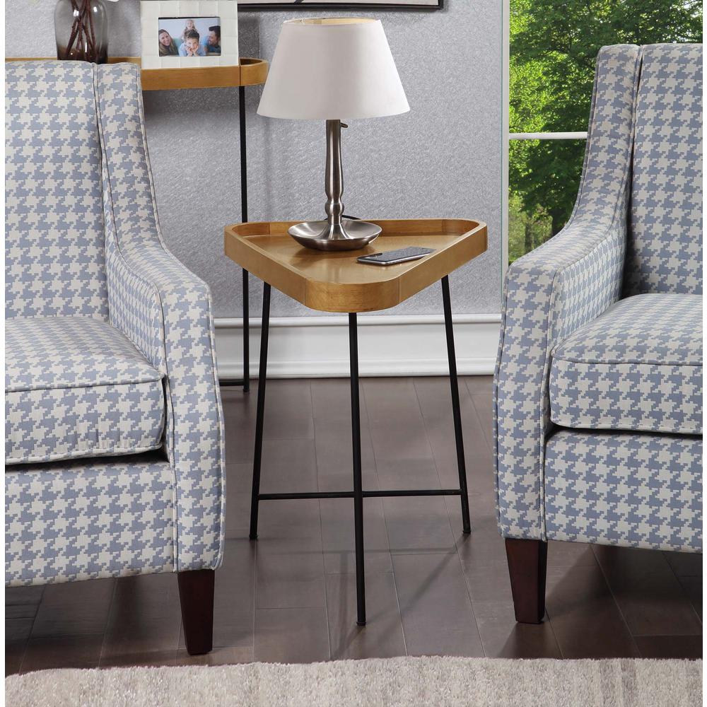 Lunar Triangle End Table.