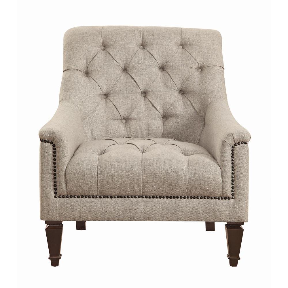 Avonlea Sloped Arm Upholstered Chair Grey