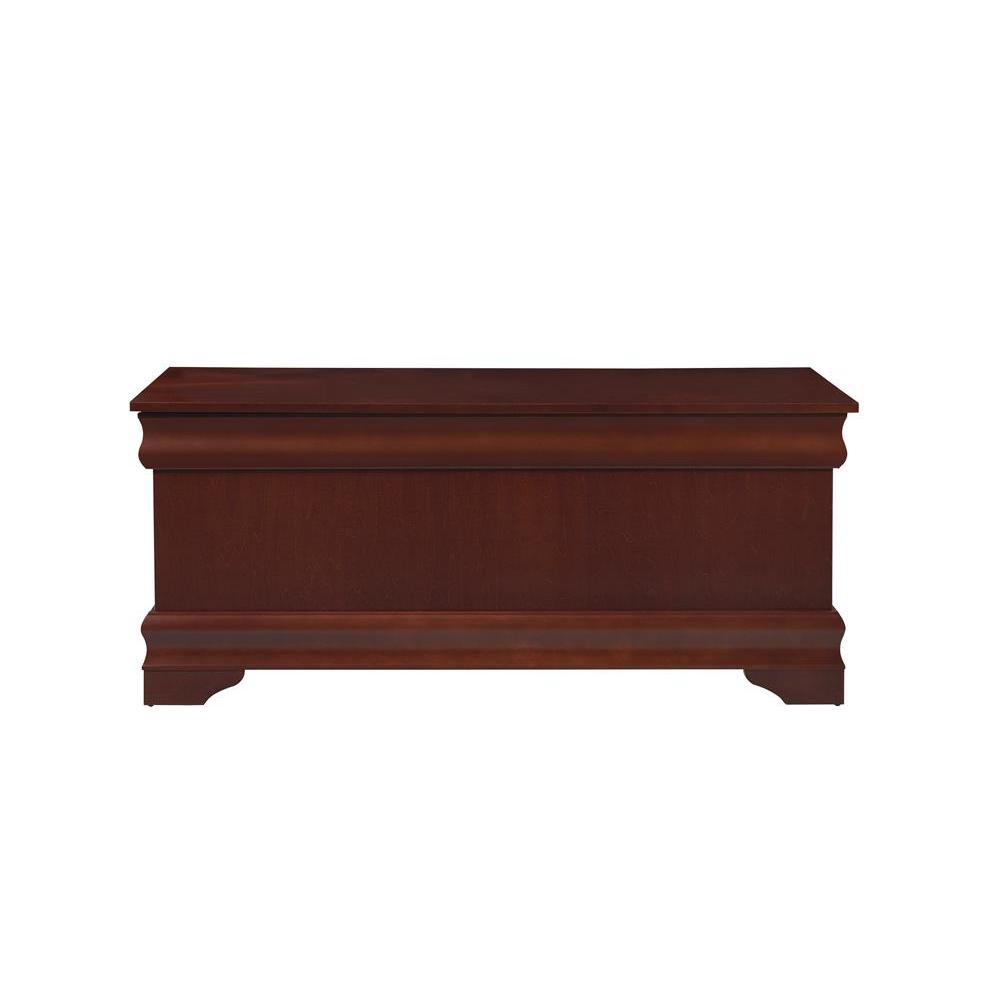 Pablo Rectangular Cedar Chest Warm Brown