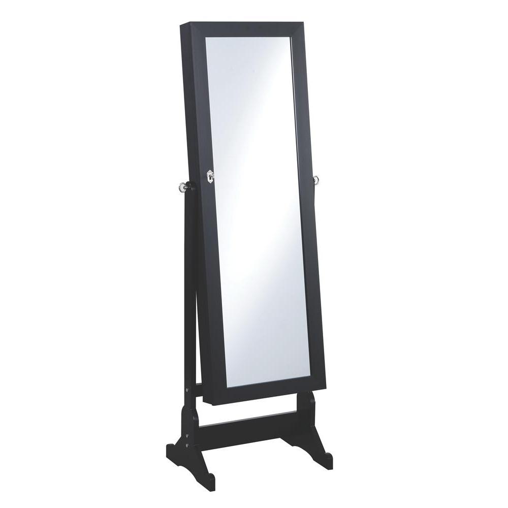 Tutuola Jewelry Cheval Mirror Black