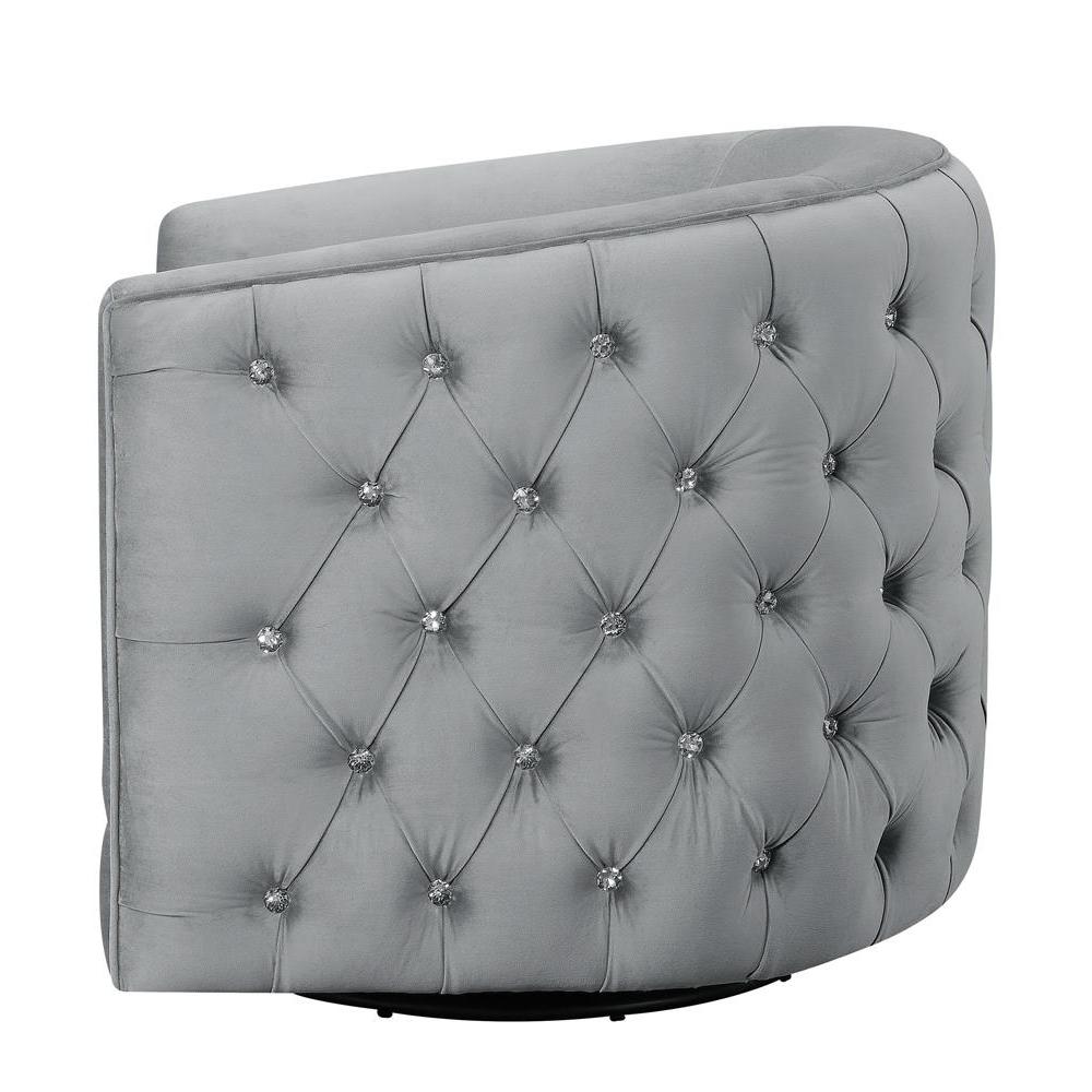 Swivel Chair , Silver