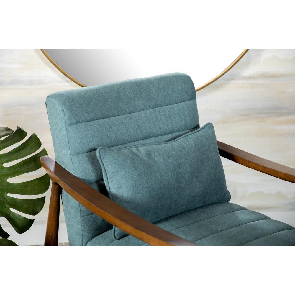 Accent Chair Mid Century Modern, Teal