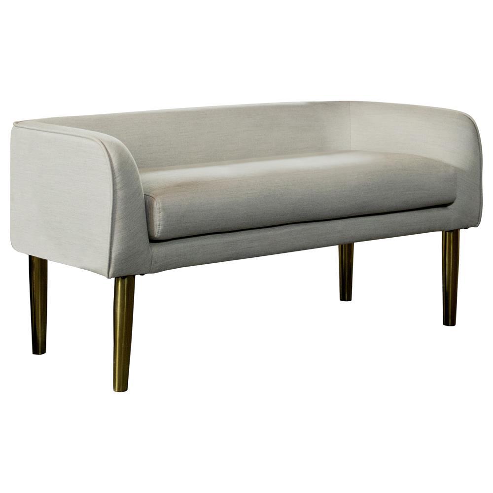 Bench Transitional, Light Grey