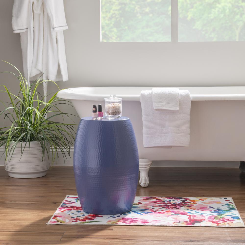 Sienna Side Table Navy Blue