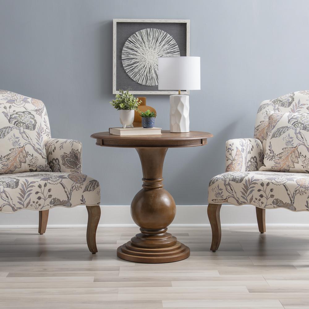 Adeline Round Accent Table Natural