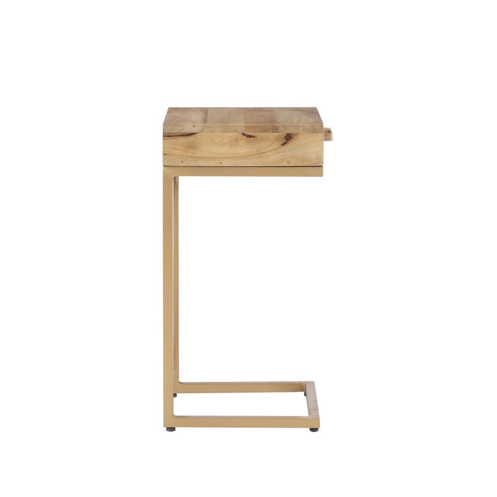 Cammie C Table Natural Gold