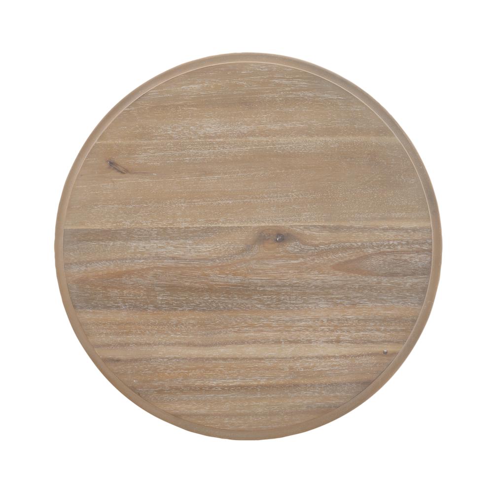 Aubert Accent Side Table, Natural