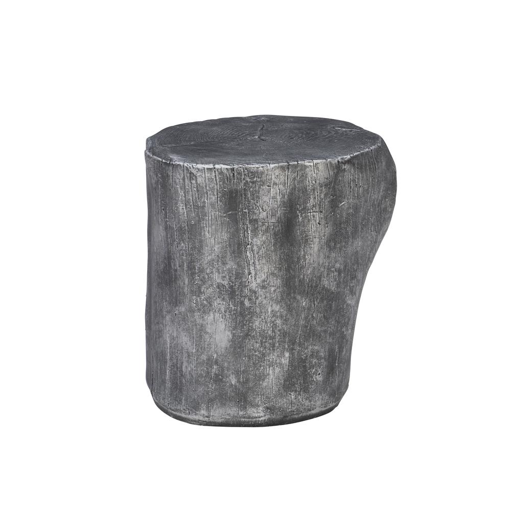 Hunter End table Stool, Silver