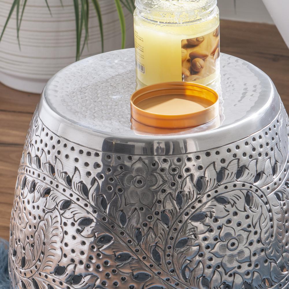 Safiya Side Table Aluminum