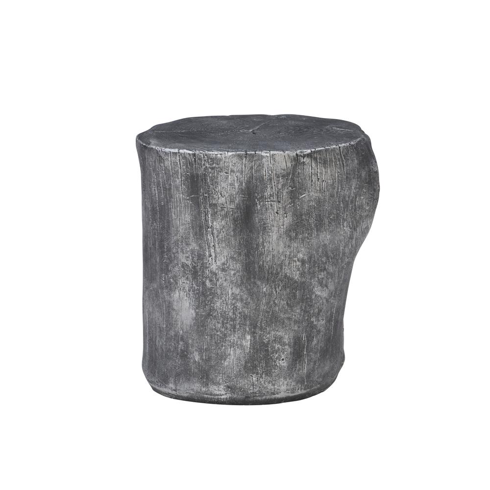 Hunter End table Stool, Silver