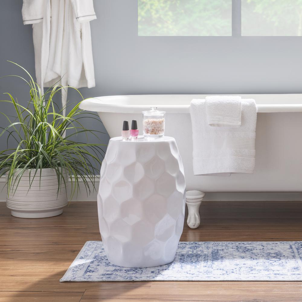 Soleil Side Table White