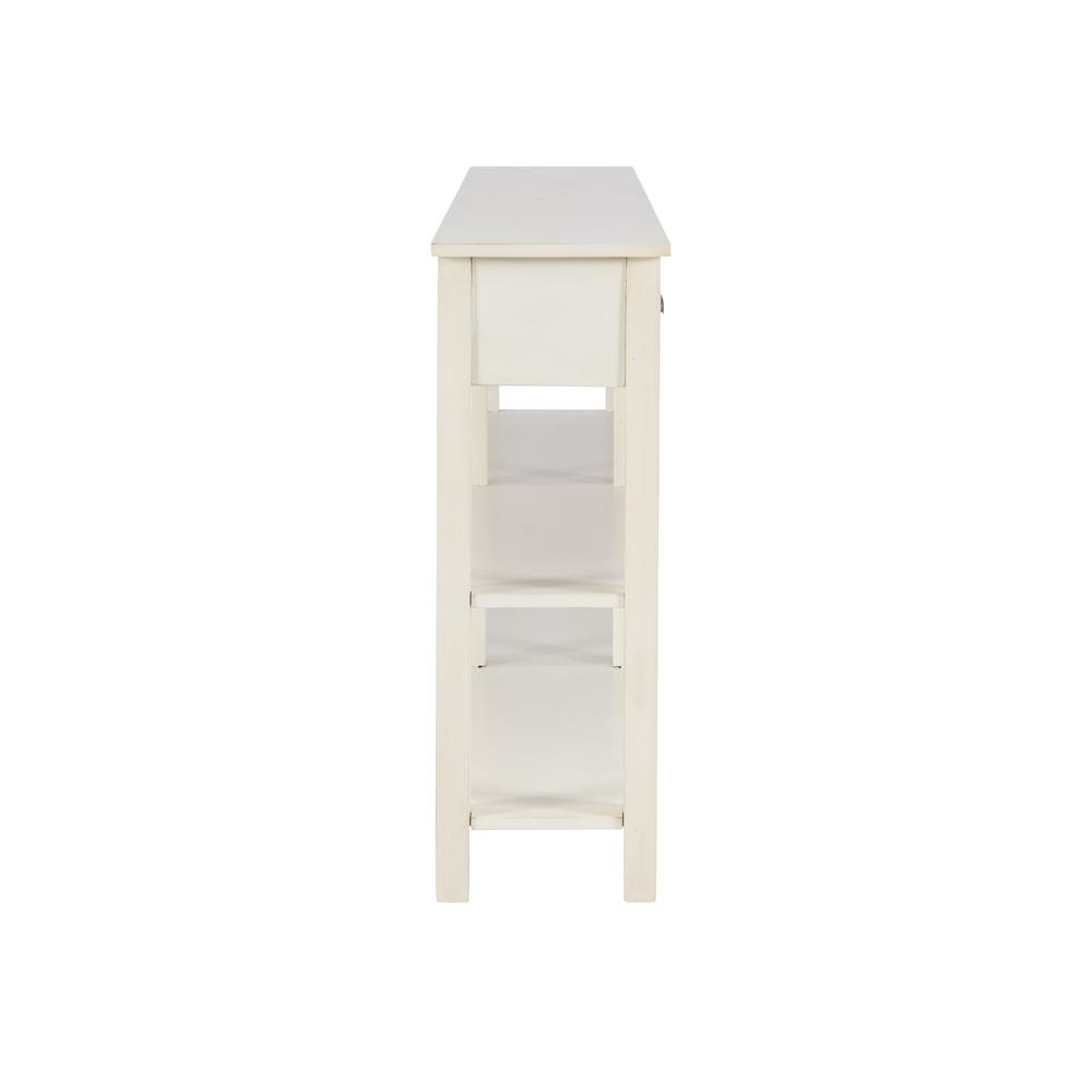 Cream Crackle Console