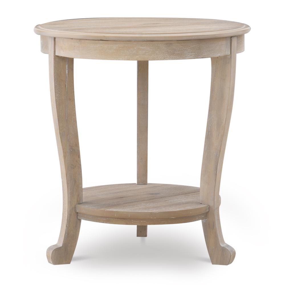 Aubert Accent Side Table, Natural