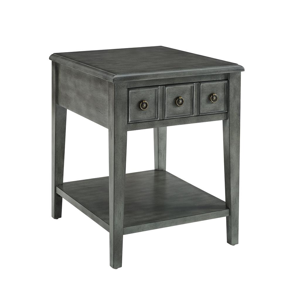 Sadie Side Accent Table Grey