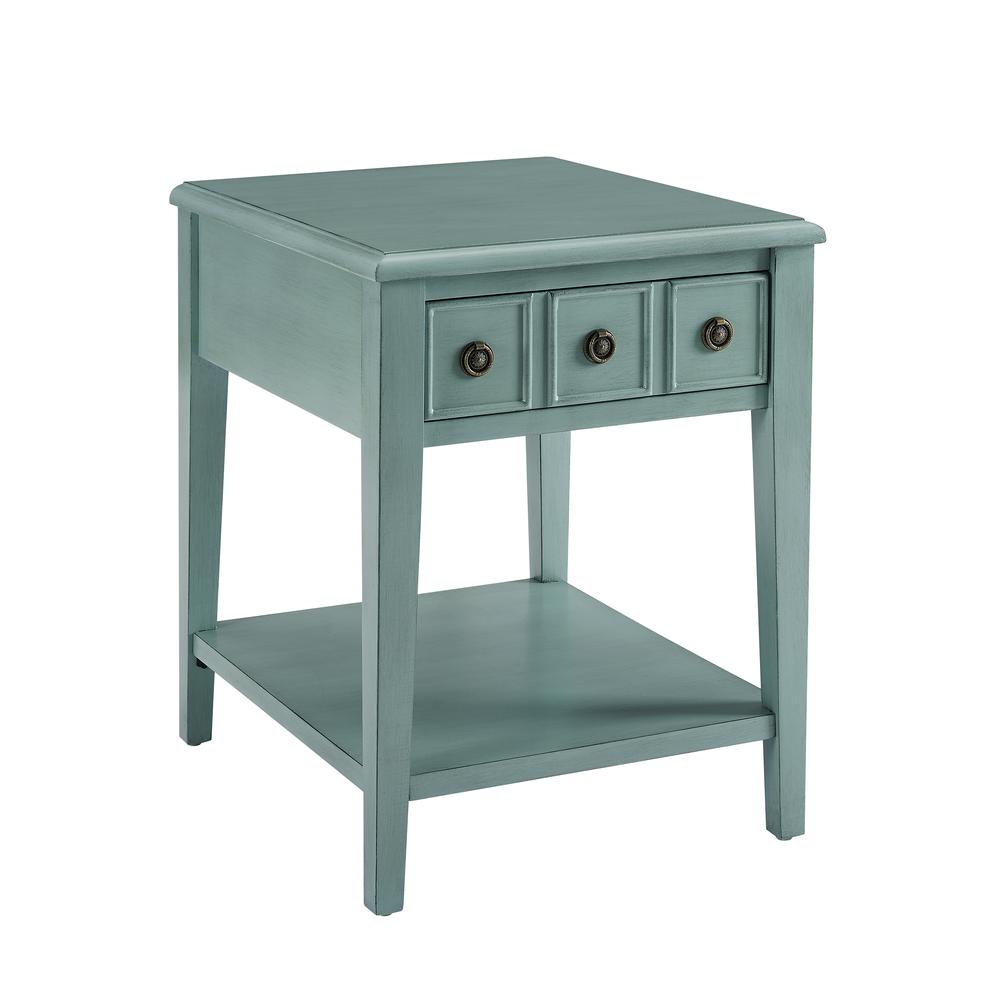 Sadie Side Accent Table Teal