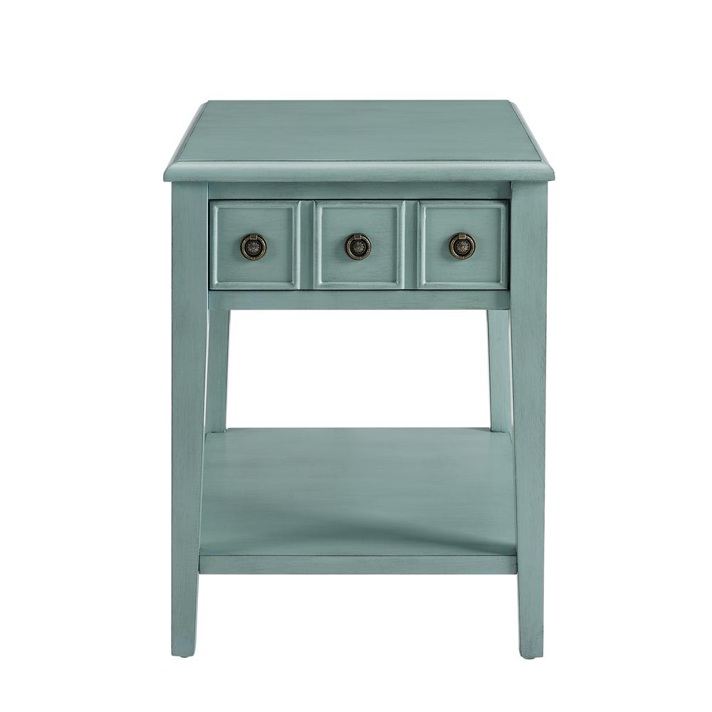 Sadie Side Accent Table Teal