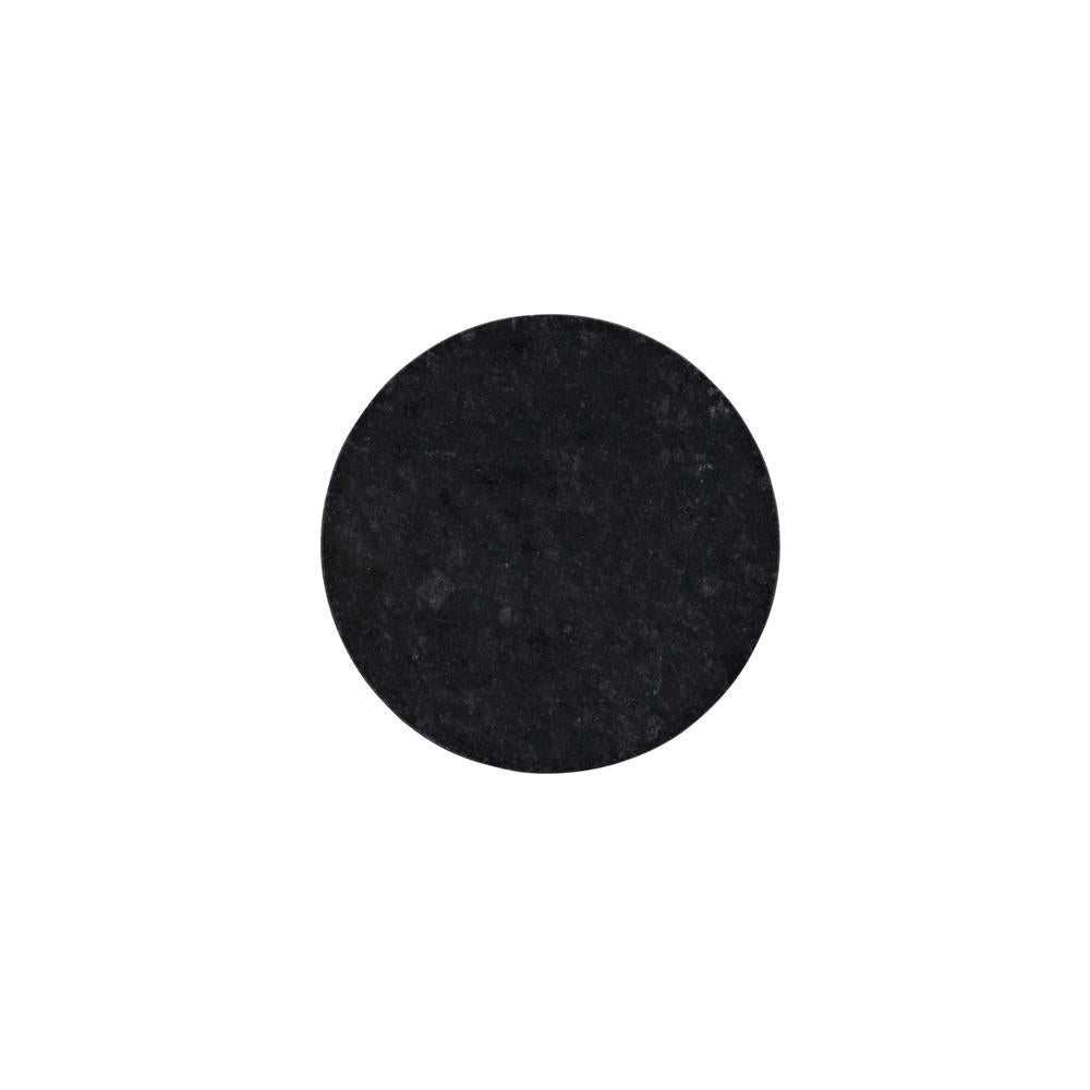 Rian Spiral Drink Table Black Granite