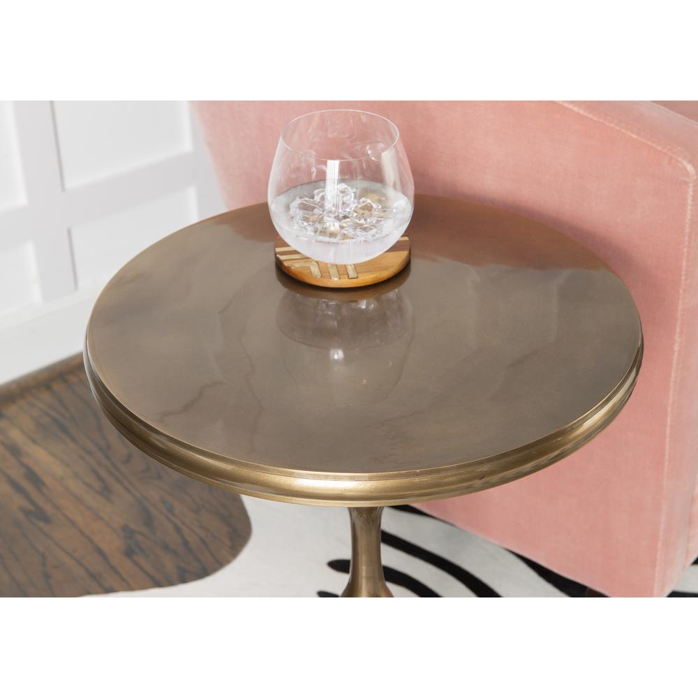 Malone Side Table Gold