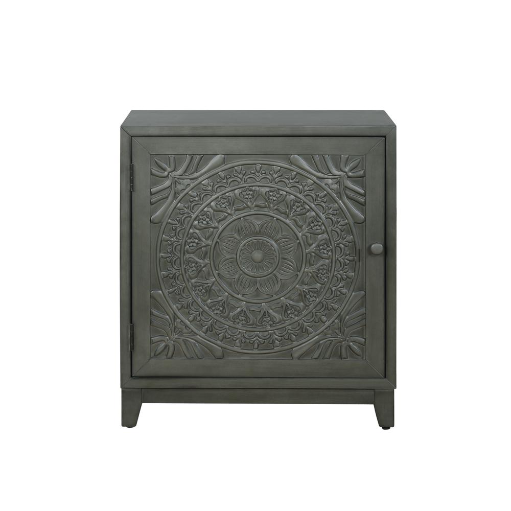 Grace Accent Cabinet Dark Grey