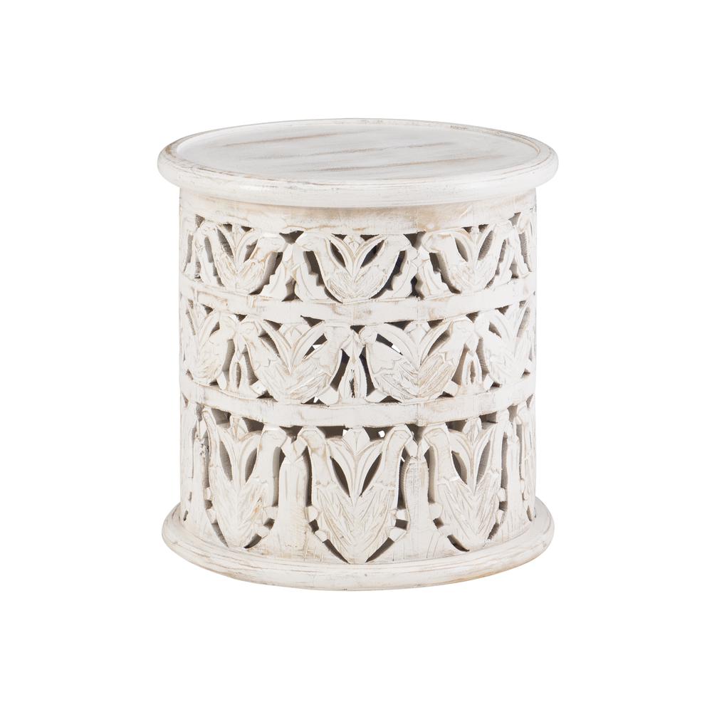 Indie Side Table White