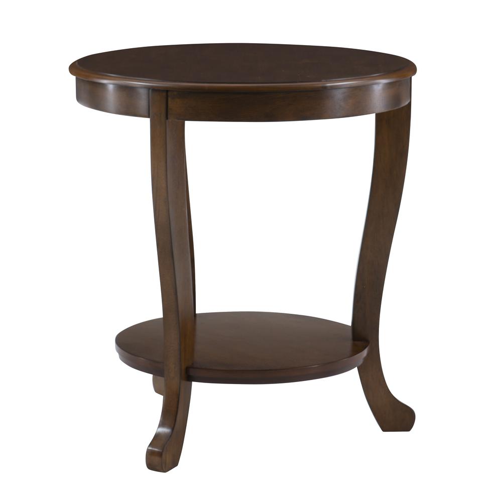 Aubert Accent Side Table, Hazelnut