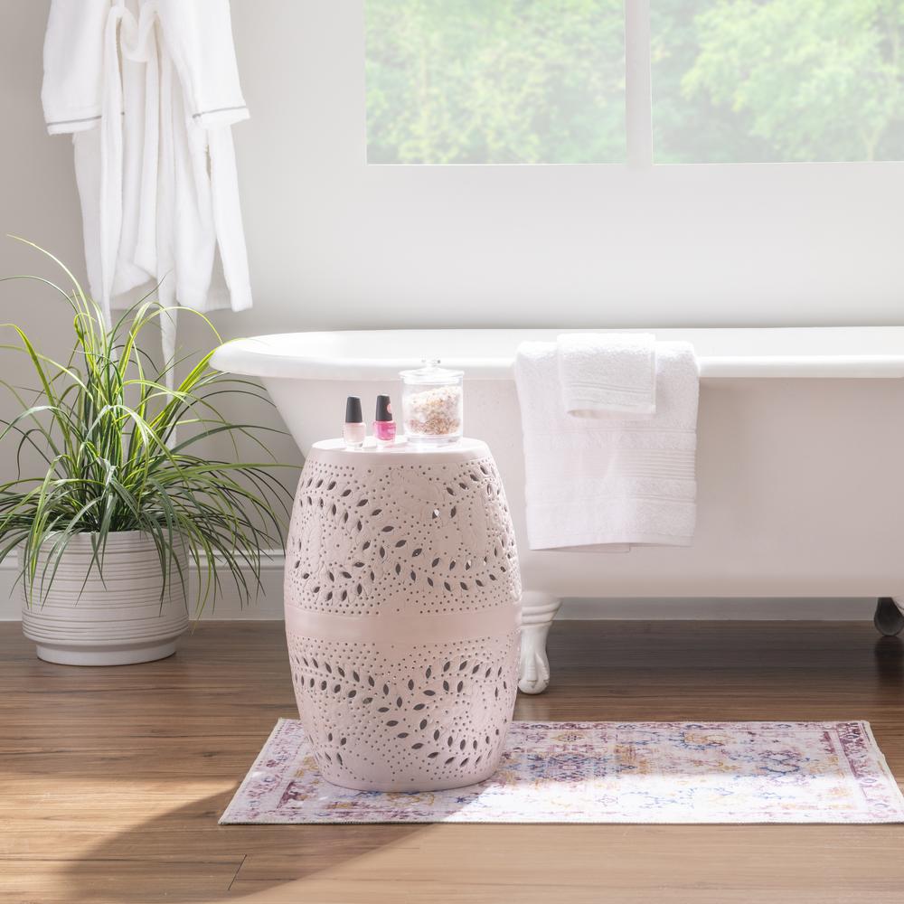 Safiya Side Table Light Pink