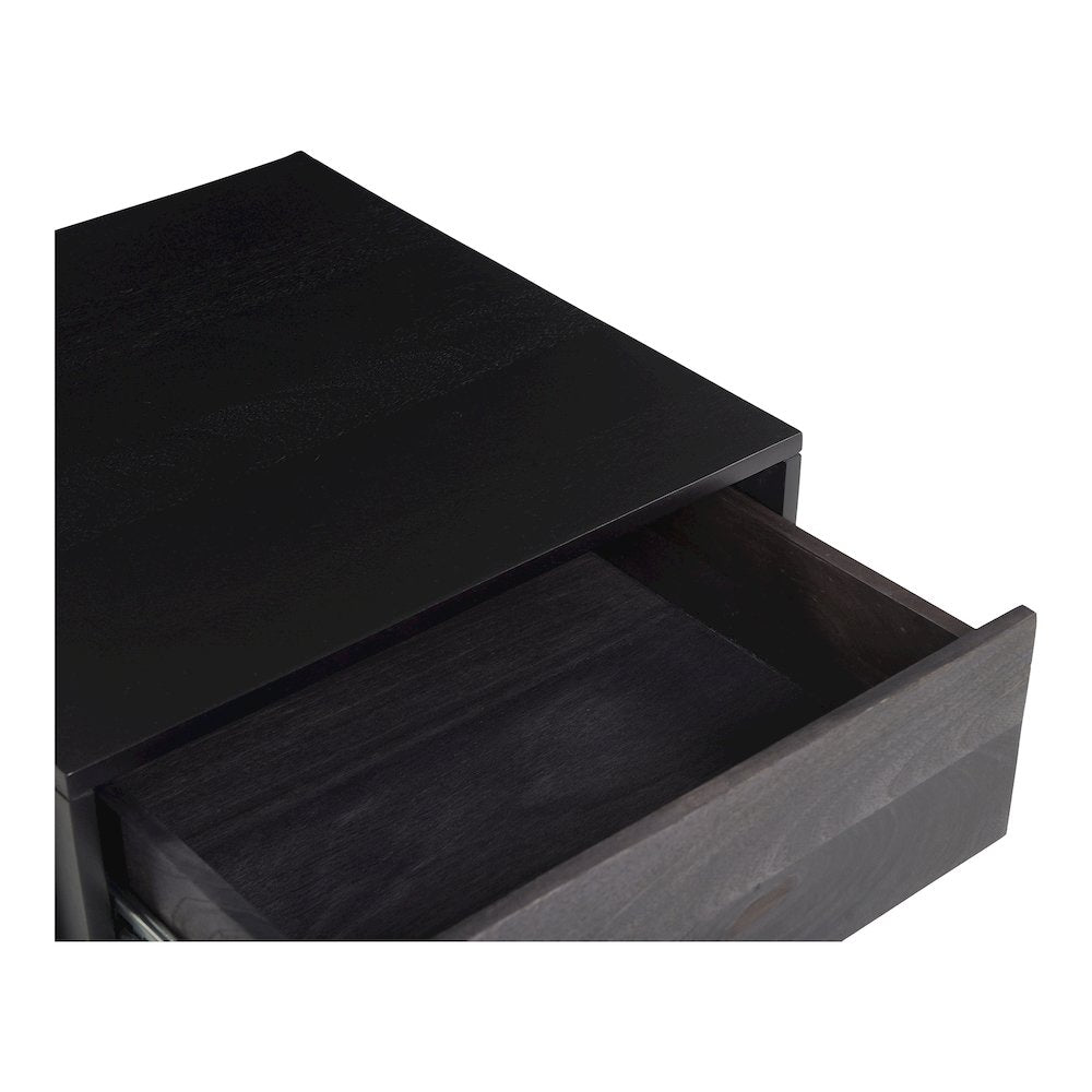 Tobin Side Table Charcoal Grey