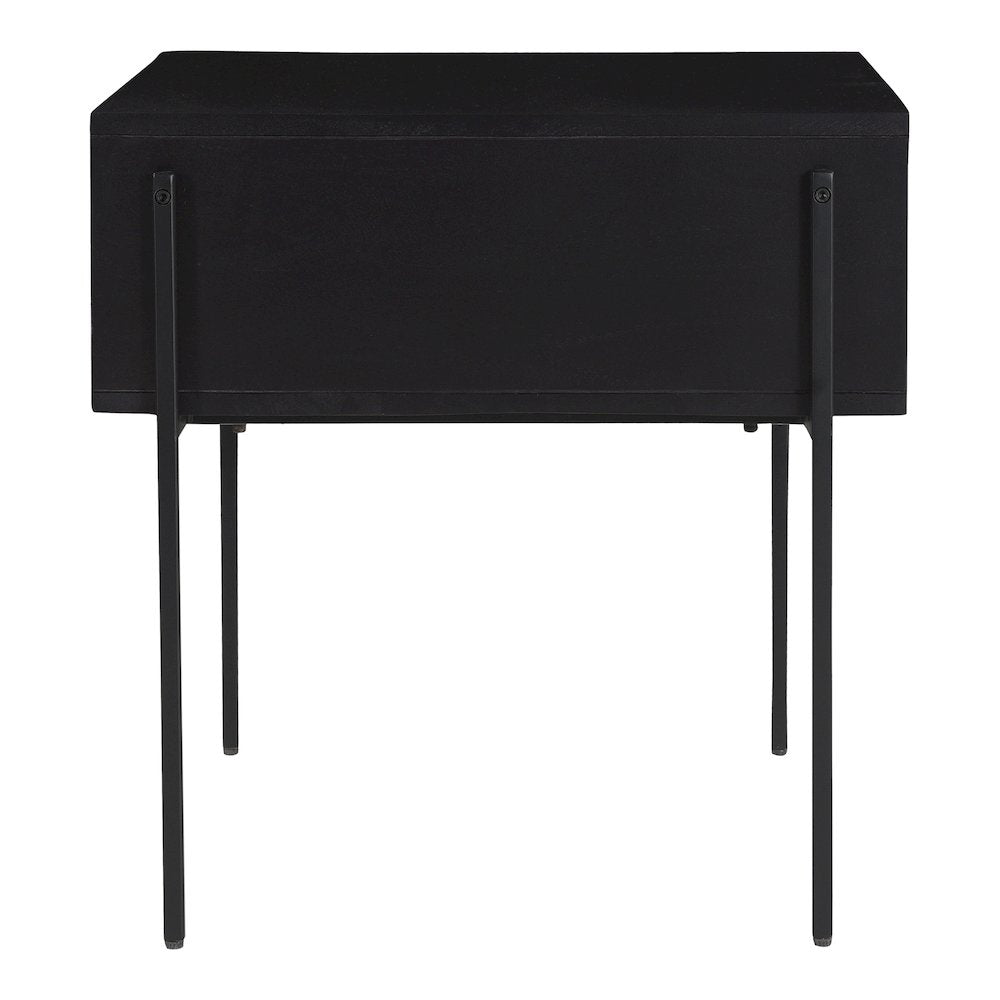 Tobin Side Table Charcoal Grey