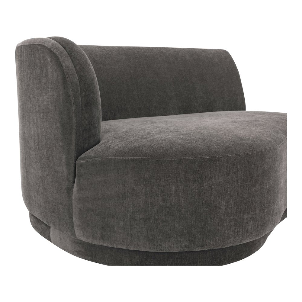 Yoon Chaise Left Umbra Grey