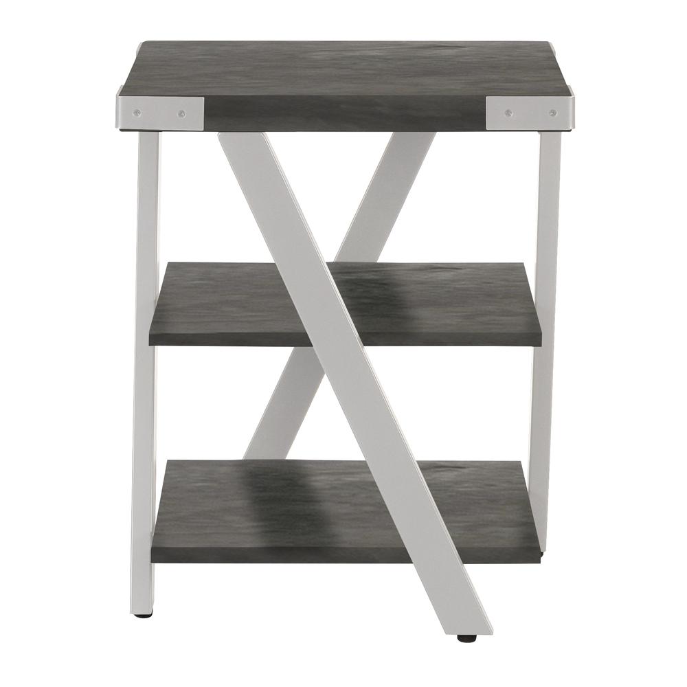 Mirella™ End Table - StoneGray