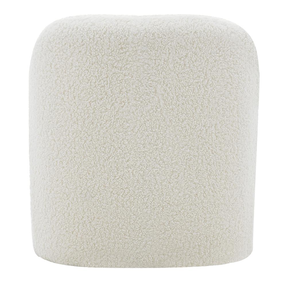 Zella Faux Shearling Fabric Accent Arm Chair