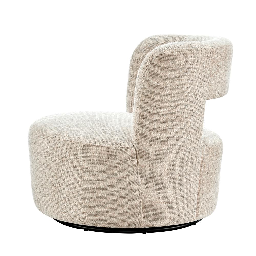 Jazzlyn Fabric Swivel Accent Chair
